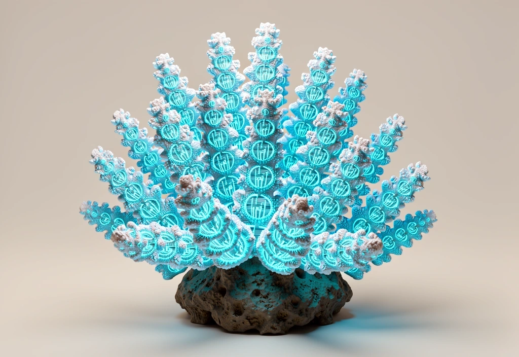 Data visualization through biological structures