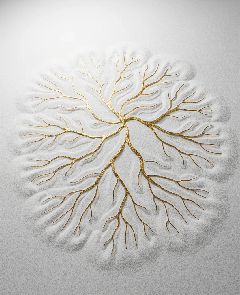 Visualizing complex strategic networks through organic patterns